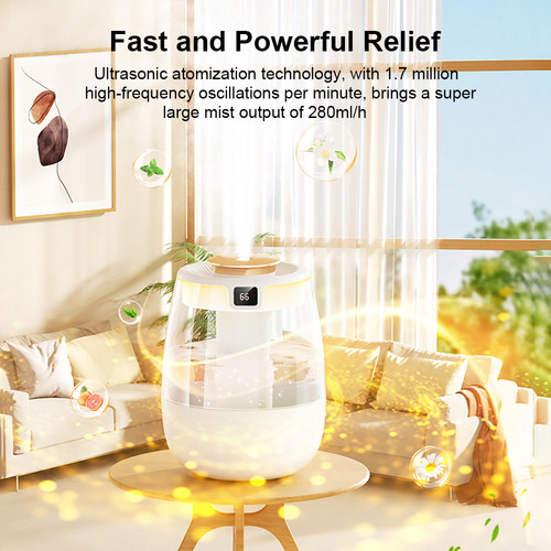Humidificador De Aire, 1300 Ml, Humidificador Aroma En Aeros