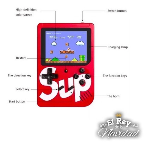 Mini Consola Video Juegos Retro Simil Nintendo Super Mario