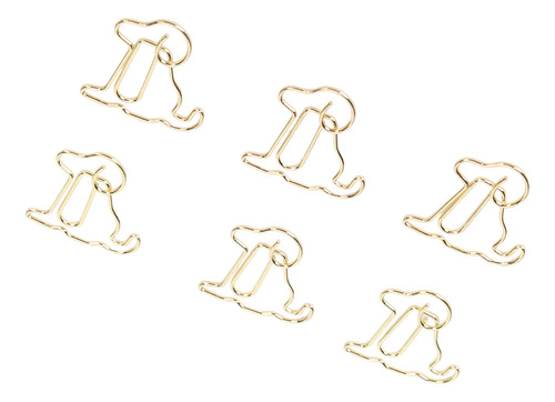 100 Clips De Papel Con Forma De Perro, Mejor Resistencia Al