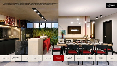 Imagem 7 de 25 de Heart Urban Habitat - Apartamentos À Venda No Bairro Santa Felicidade, Com 2 E 3 Quartos Com Suíte. - Ap00770 - 70811298