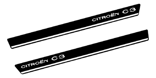 Adesivo Faixa Lateral Citroen C3 Sport 3m C324