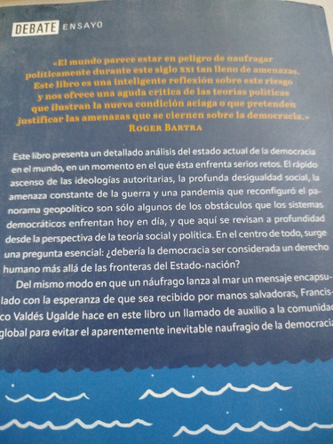 Ensayo Para Después Del Naufragio Francisco Valles Ugalde (Usado)