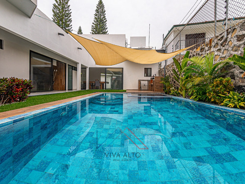 Casa Nueva De 1 Nivel En Fraccionamiento Con Alberca Y Jacuzzi_oaxtepec/ Cocoyoc Morelos