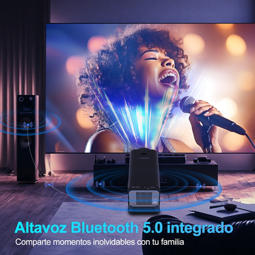 Proyector Magcubic Hy320 Hd 4k 1080p Android 11 Wifi 390ansi