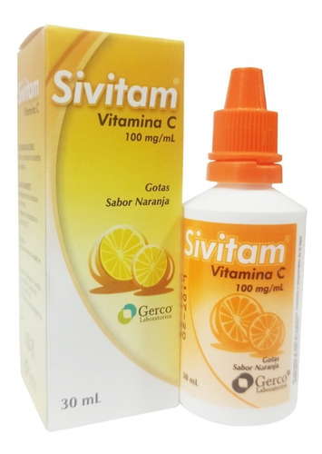 Vitamina C Sivitam Naranja - mL a $448