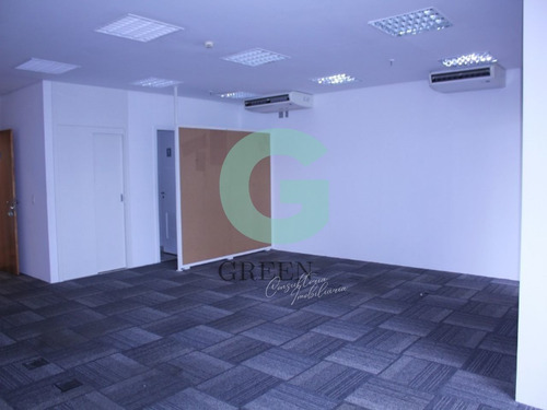 Imagem 5 de 15 de Sala Para Locação Brooklin Paulista, São Paulo 2 Banheiros, 3 Vagas 89,15m² Útil - Gc2143