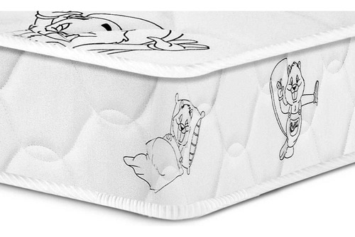 Colchão Infantil Castor D20 Castorzinho Kids Solteiro 88