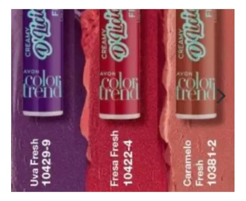Labial Liquido Caramelo Fresh D Licious Mate Avon Color Tren