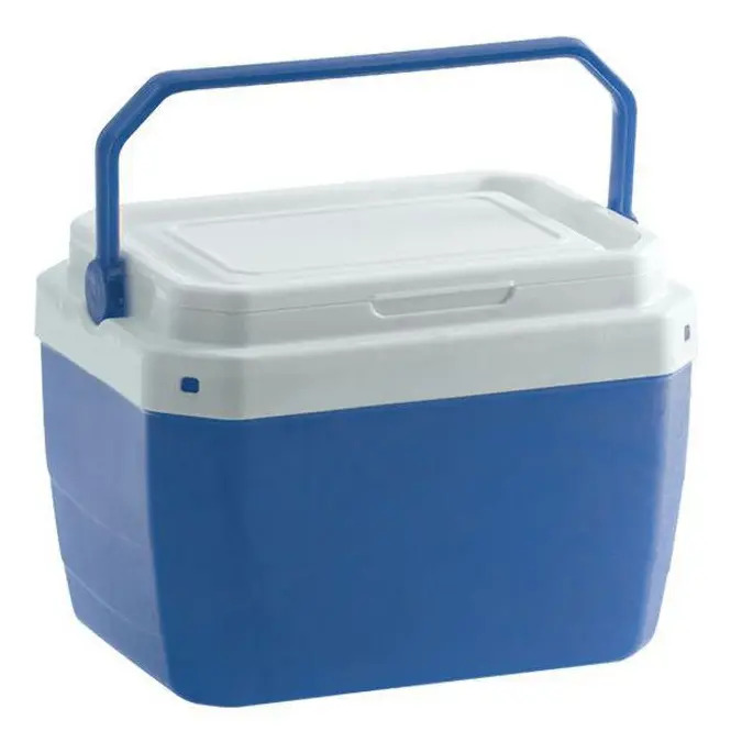 Caixa Térmica Cooler Azul 6 Litros - Paramount