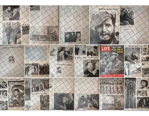 Coleccion De 70 Afiches Originales Fidel Castro 1958-1969