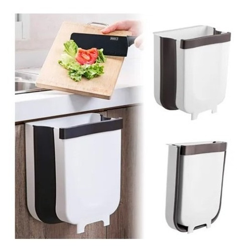 Cesto Bote Basura Residuos Cocina Baño Papelera Colgante