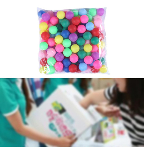 Pelotas De Pong, Pelotas De Rifa, Bolas 100 Pieces Mezcladas