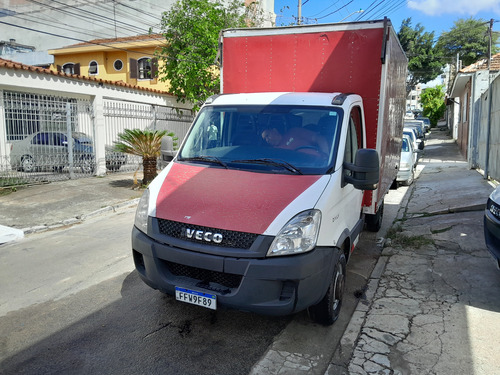 Iveco Daily 35s14 2014 Baú Plataforma Revisada Único Dono