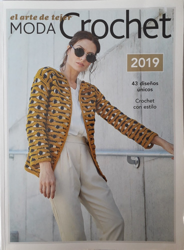 Revista El Arte De Tejer Moda Crochet Año 2019 Liquido