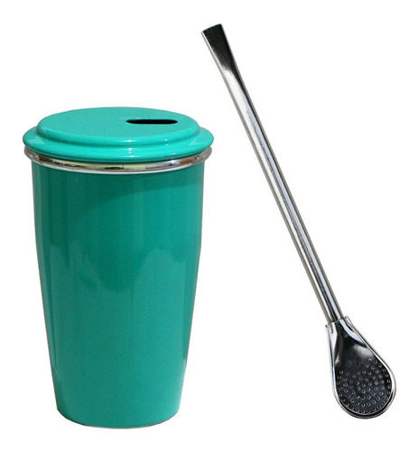Imagem 7 de 7 de Kit 12 Copos Térmico Liso E Bomba Metal Polida - Gastrobel