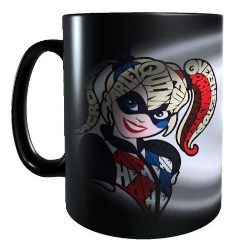 Taza Mágica Diseño Harley Quinn, Tazon Cambia Color