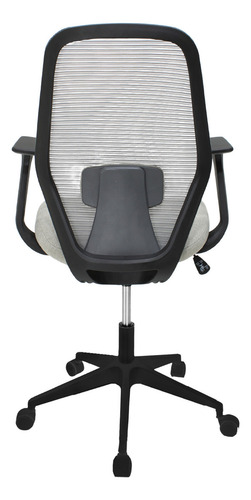 Silla Ejecutiva Bastia 8349 Color Negro/Beige