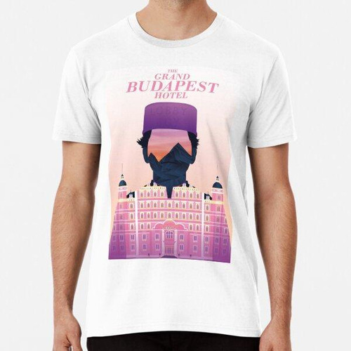 Remera Póster The Grand Budapest Hotel Alternativo Algodon P