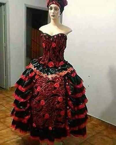 roupas de pomba gira sete saia