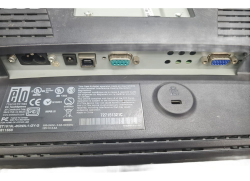 Monitor Elo Touch De 15 Pulgadas (Usado)