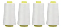 Comprar Hilo Para Máquina De Coser Serger White Premium, 4 Unidades