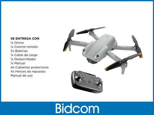 Imagen 8 de 10 de Drone Gadnic Con Vuelo Smart Con Control + 2 Baterías