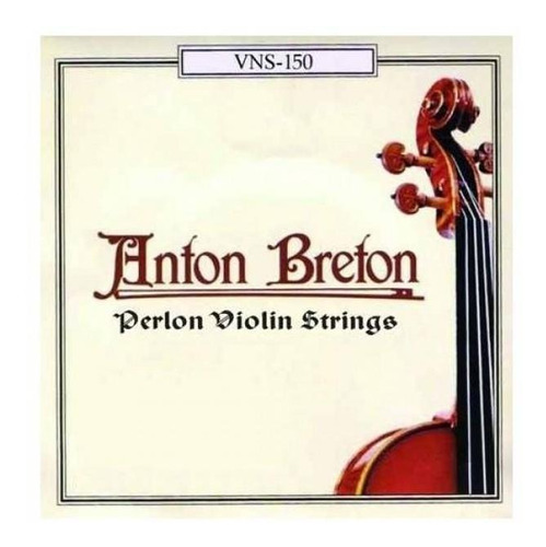 Set De Cuerdas Perlon Anton Breton Vns-150 Para Violín 3/4