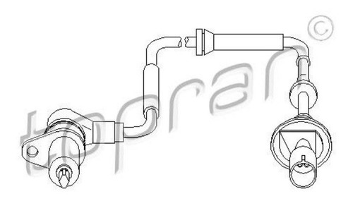 Sensor Rotações Abs Diant. Bmw 540i Touring 1993-1998 (e34)