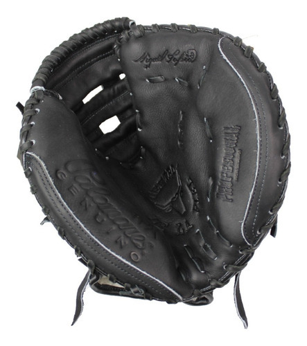 Manopla Béisbol Para Cátcher Palomares Genuino Profesional Color Negro