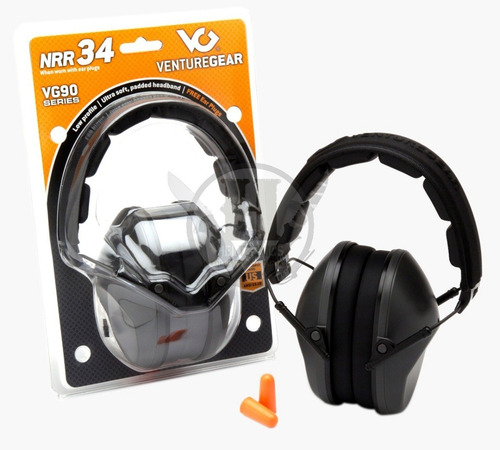 Imagen 5 de 6 de Protector Auditivo Venture Gear Vg90 Series 34db Black