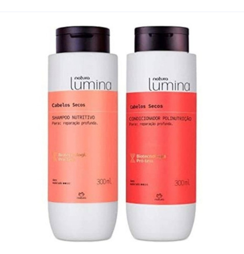 Lumina Cabello Seco Shampoo +acondicionador +mascara + Envio