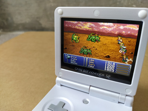 Gameboy Advance Sp Blanco Pantalla Ips 8 Brillos Retropixel Blanco (Usado)