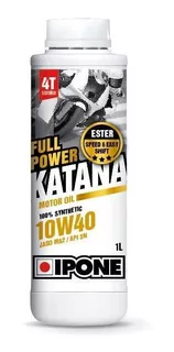 Aceite Sintético Moto Katana Full Power 4t 10w40 Ipone
