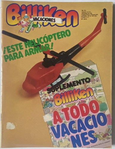 Revista Billiken, Infantil Argentina, Nº 3314, Año 1983, Rba