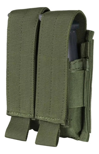 Portacargador Doble Para Corta Ma23 Condor Color Verde Olivo
