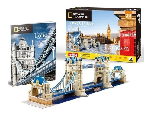 Puzzle 3d Tower Bridge London Natgeo Torre Rompecabezas