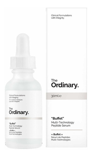 The Ordinary Buffet 30ml Peptide Serum Antiedad