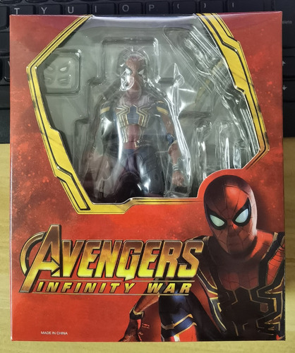 Avengers Iron Spider-man Shf Infinity War Figura Modelo 15cm