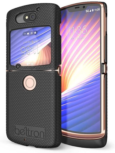 Funda Para Moto Razr 5g Flip - Negra