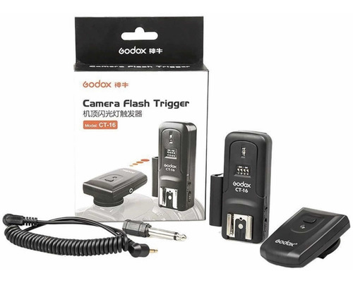 Godox-kit Ct 16 Con Transmisor Y Receptor Inalámbrico.
