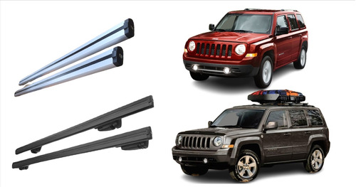 Barras Portaequipaje Jeep Patriot Con Llave Elite