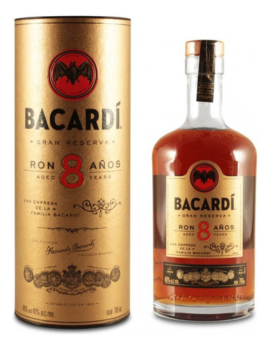 Bacardi 8 Años . Envio Gratis