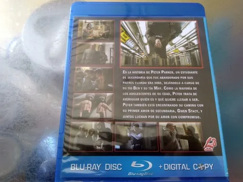 Película De Bluray Genérica,el Sorprendente Spiderman 4. (Usado)