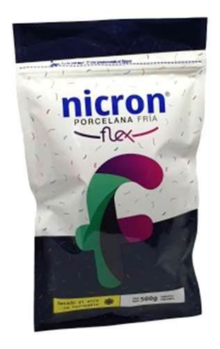 Porcelana Fria Nicron Flex 5 Paquetes De 500 Grs