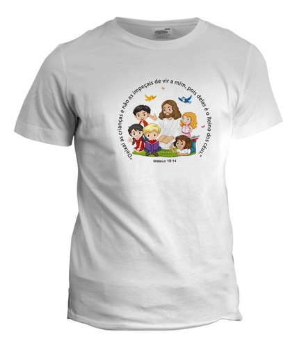 Camiseta Personalizada Catequese Infantil - Católica  Giftme