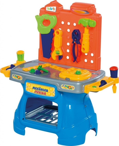 Bancada De Ferramentas Infantil - Mini Mechanic - Tateti