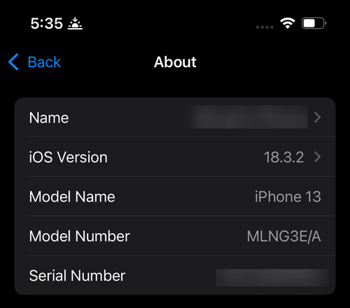 Apple Iphone 13 (128 Gb) - Azul Azul Acero (Usado)