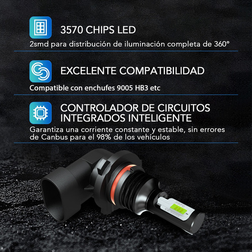 Faros Led Y Antiniebla Para Dodge Nitro 2007-2009