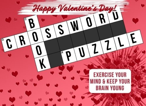 Valentines Gifts For Her Crossword Puzzle Book As A Valentin