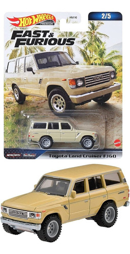 Carro Hot Wheels Premium Toyota Land Cruiser Fj60 Mattel